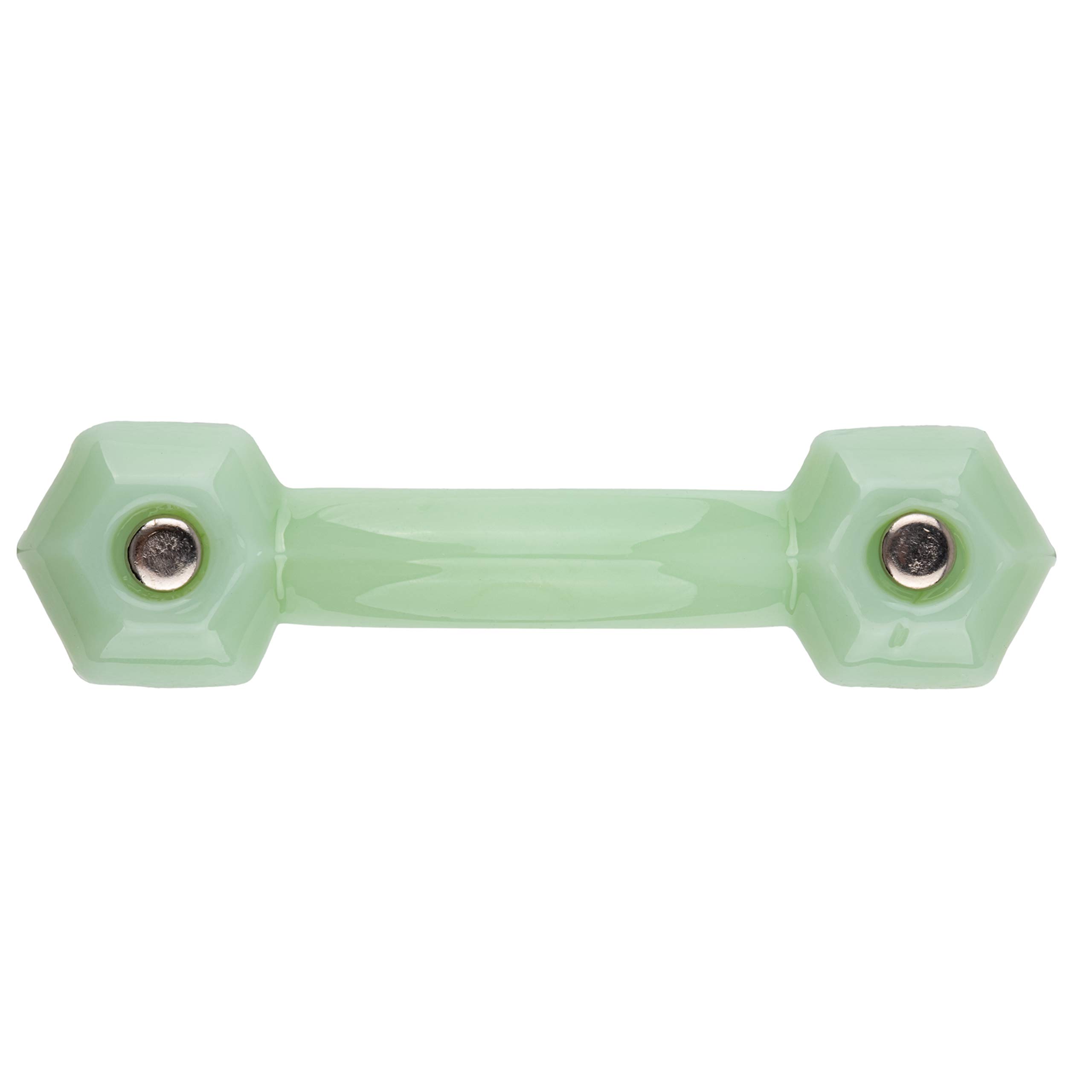 Amazon.co.jp: k-58g Hexagonalミルクグリーンウランガラスガラス 