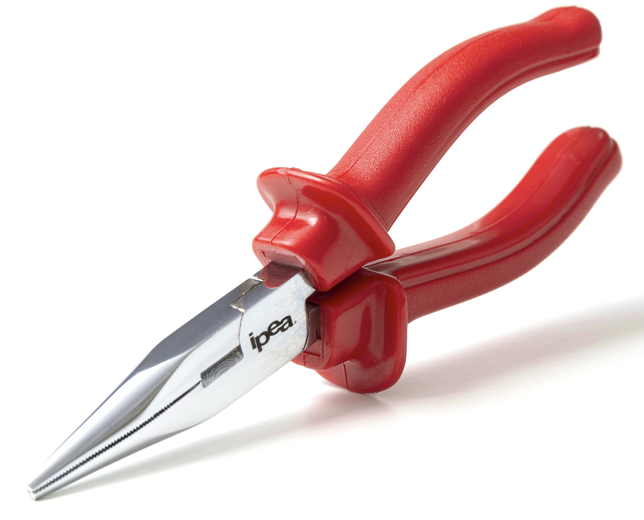 IPEA Pinza a Becco Dritto Professionale 17 CM - IMPUGNATURA ERGONOMIA - per un Uso Prolungato - Pinze Dritte Multiuso in Acciaio per Lavoro, Bricolage, Fai da Te - Pinze Universali