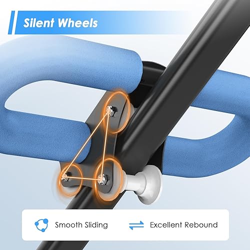 Miniatura 8 de Máquina de abdominales para entrenamiento de estómago, equipo de entrenamiento abdominal para gimnasio en casa, entrenador de abdominales, equipo de