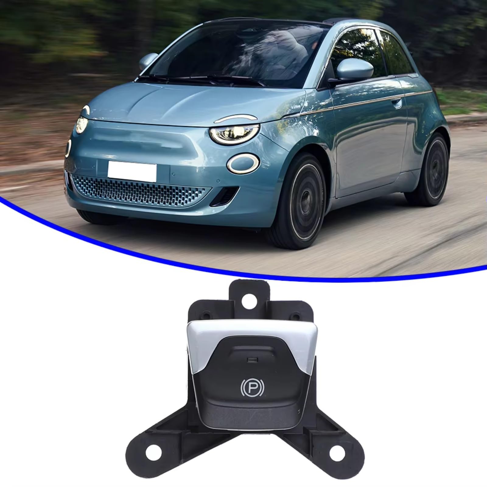 Bouton Commande Frein Compatible Avec Fiat 735632247 Interrupteur Frein À Main Pour Frein Stationnement Voiture Bouton Maintien Automatique Accessoires Remplacement