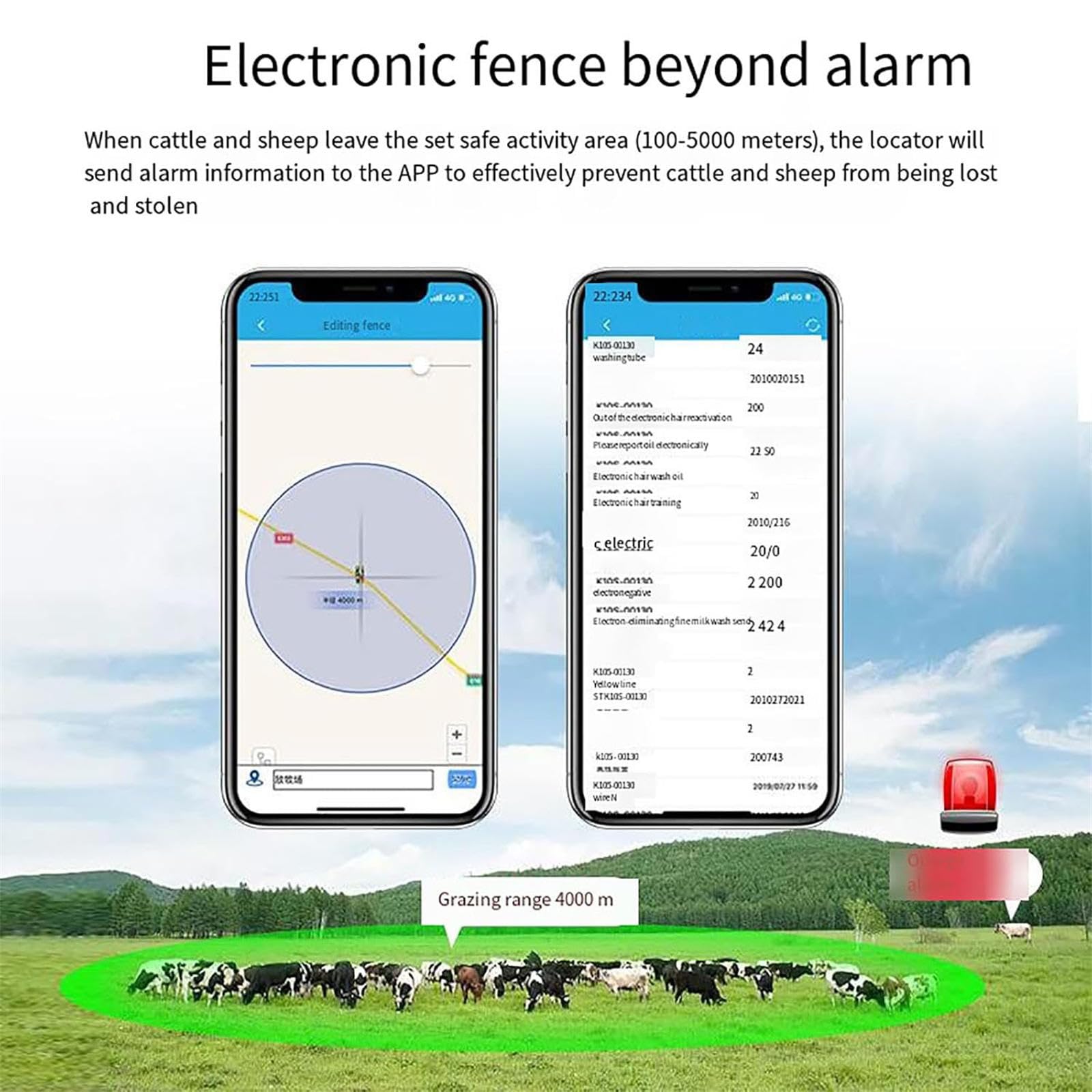 Słoneczny tracker zwierząt, urządzenie lokalizujące GPS dla bydła, owiec i koni, Anti-Lost Tracker, pozycjonowanie w czasie rzeczywistym/wodoodporne
