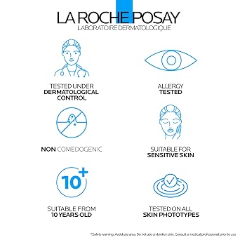 La Roche-Posay Effaclar Salicylic Acid Acne Treatment For Face, Mattifying Acne Gel Cream Spot Treatment for Blackheads, Whiteheads & Pores, Prevents New Pimples, Non-Greasy, Sensitive Skin Safe