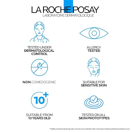La Roche-Posay Effaclar Salicylic Acid Acne Treatment For Face, Mattifying Acne Gel Cream Spot Treatment for Blackheads, Whiteheads & Pores, Prevents New Pimples, Non-Greasy, Sensitive Skin Safe