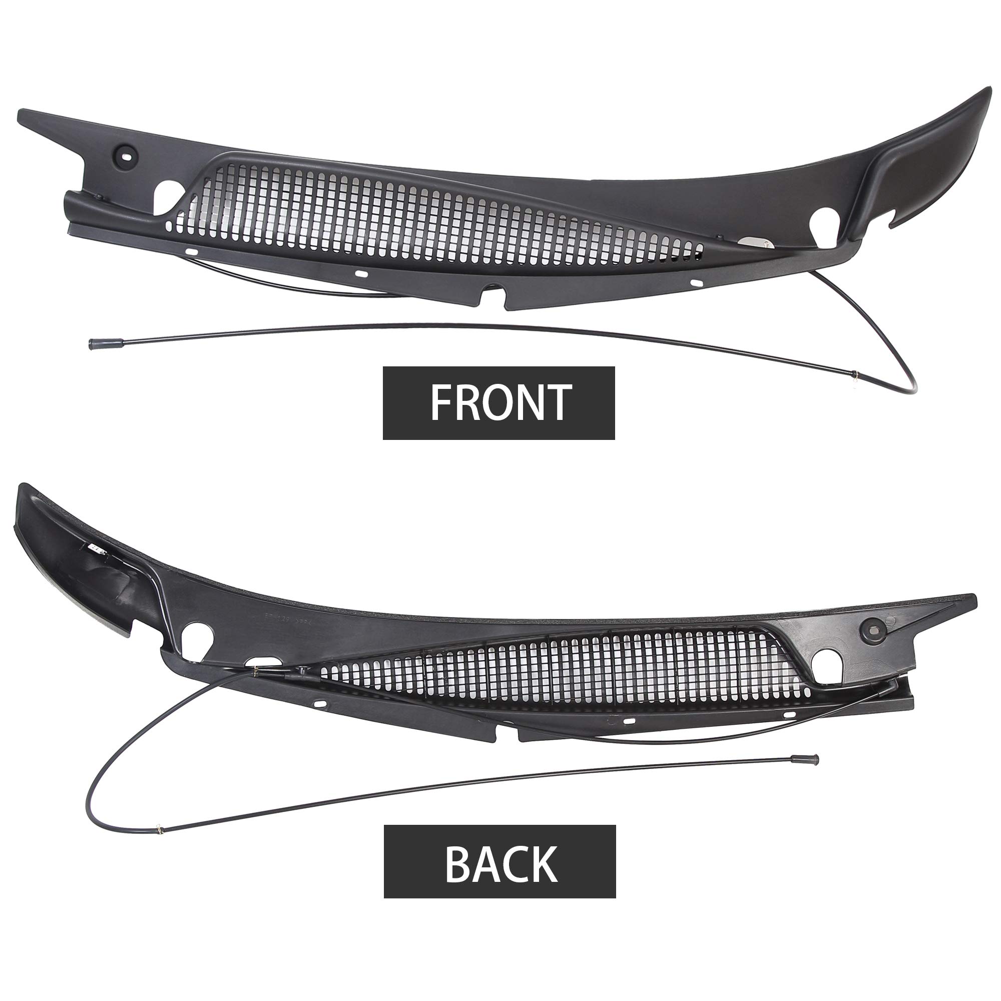 EXPRESS VAN SAVANA DRIVERS SIDE WINDSHIELD WIPER COWL VENT 19962019