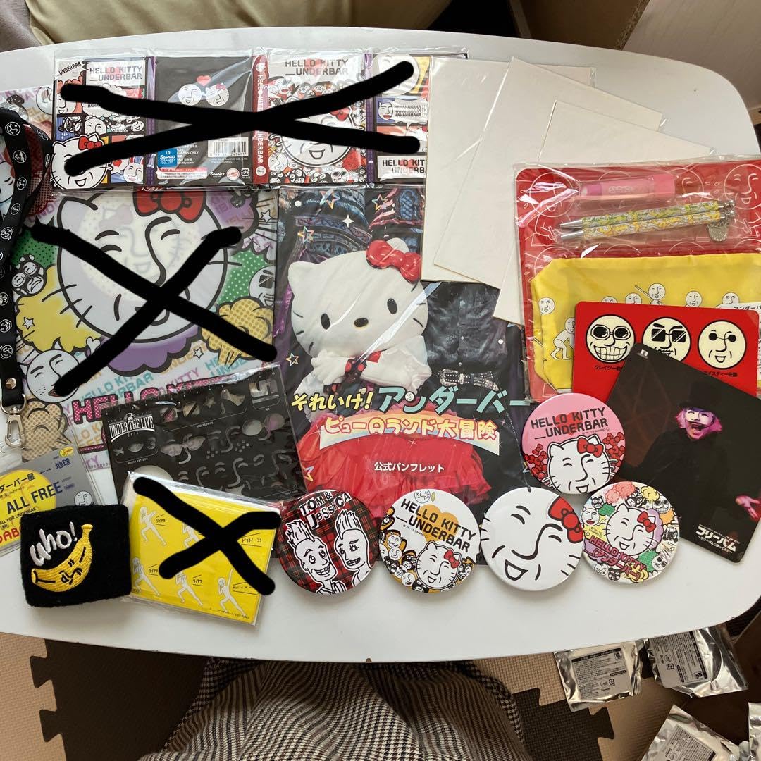 アンダーバーグッズ各種