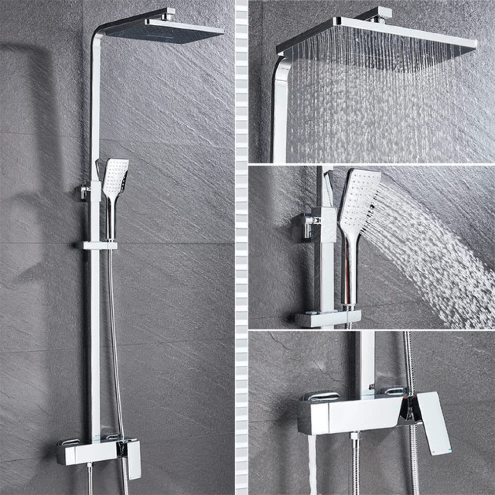 Robinet de salle de bain mural pour stopper les variations de jet d'eau