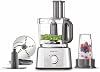 Kenwood kMix Stand Mixer for Baking, Stylish Kitchen Mixer with K-beater, Dough Hook and Whisk, 5L Glass Bowl, 1000 W, Black & FDP65.180SI 2 in 1 Food Processor Multipro Express, Silver