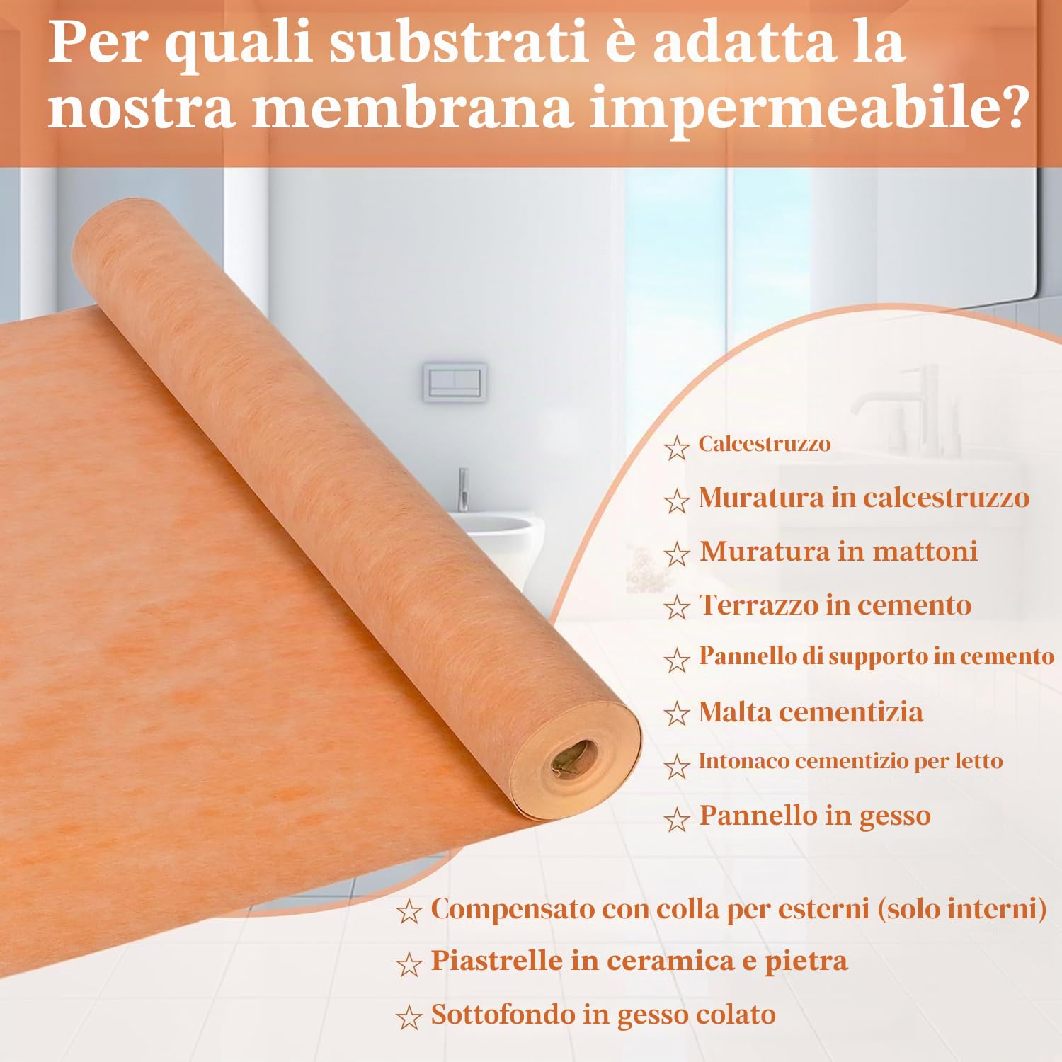 Nastro sigillante professionale, 1 m x 30 m, impermeabile per doccia, tappetino per disaccoppiamento sanitario, bagno, sauna, piastrelle (1 m x 30 m)