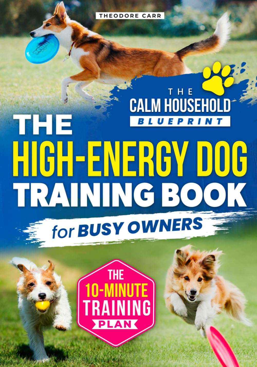 The High-Energy Dog Training Book for Busy Owners: The Step-by-Step Guide to Calm, Focused, and Obedient Dogs—Train Smarter with Simple Daily Habits That Transform Chaos Into Connection