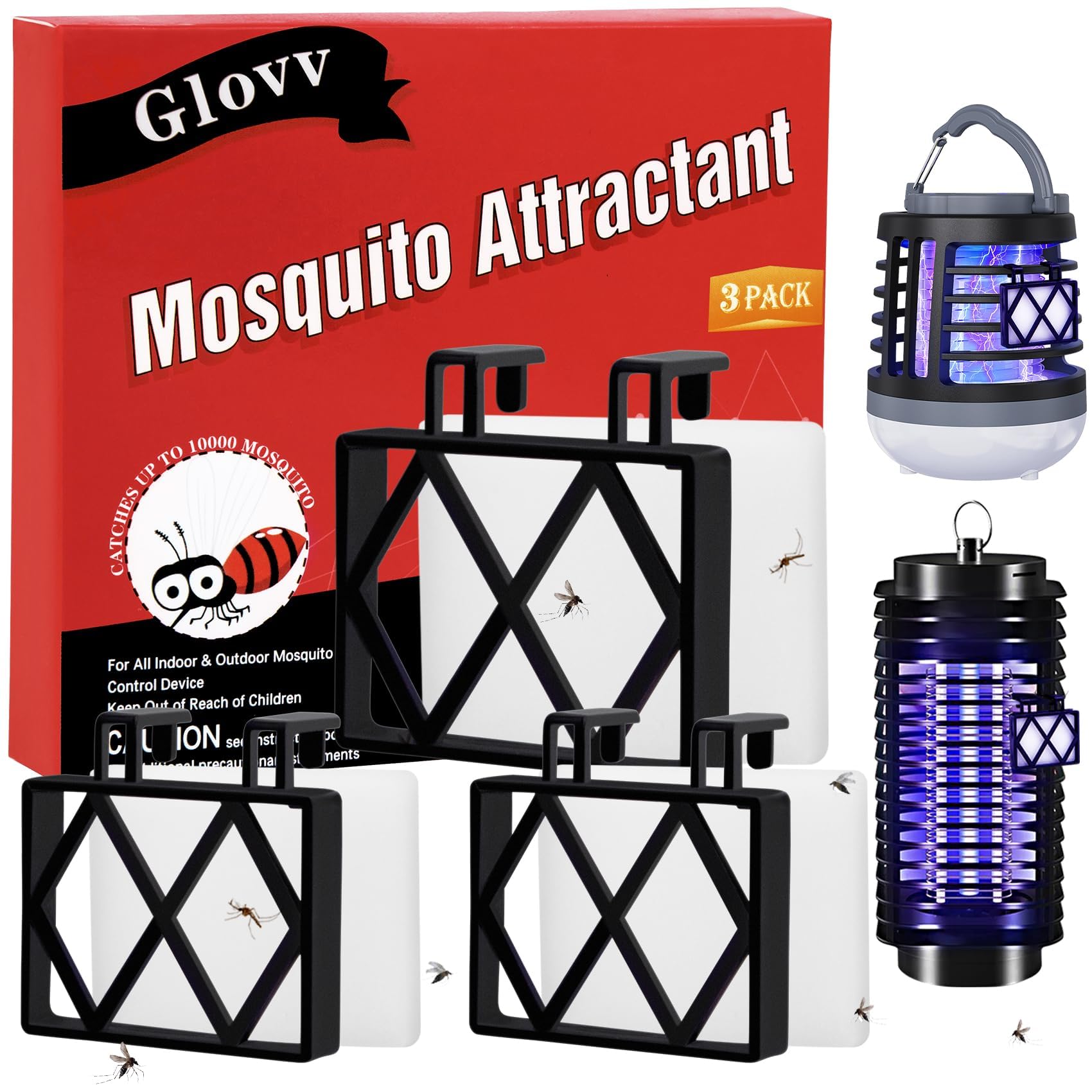 Piège à insectes et recharge d'appâts anti-moustiques intérieur