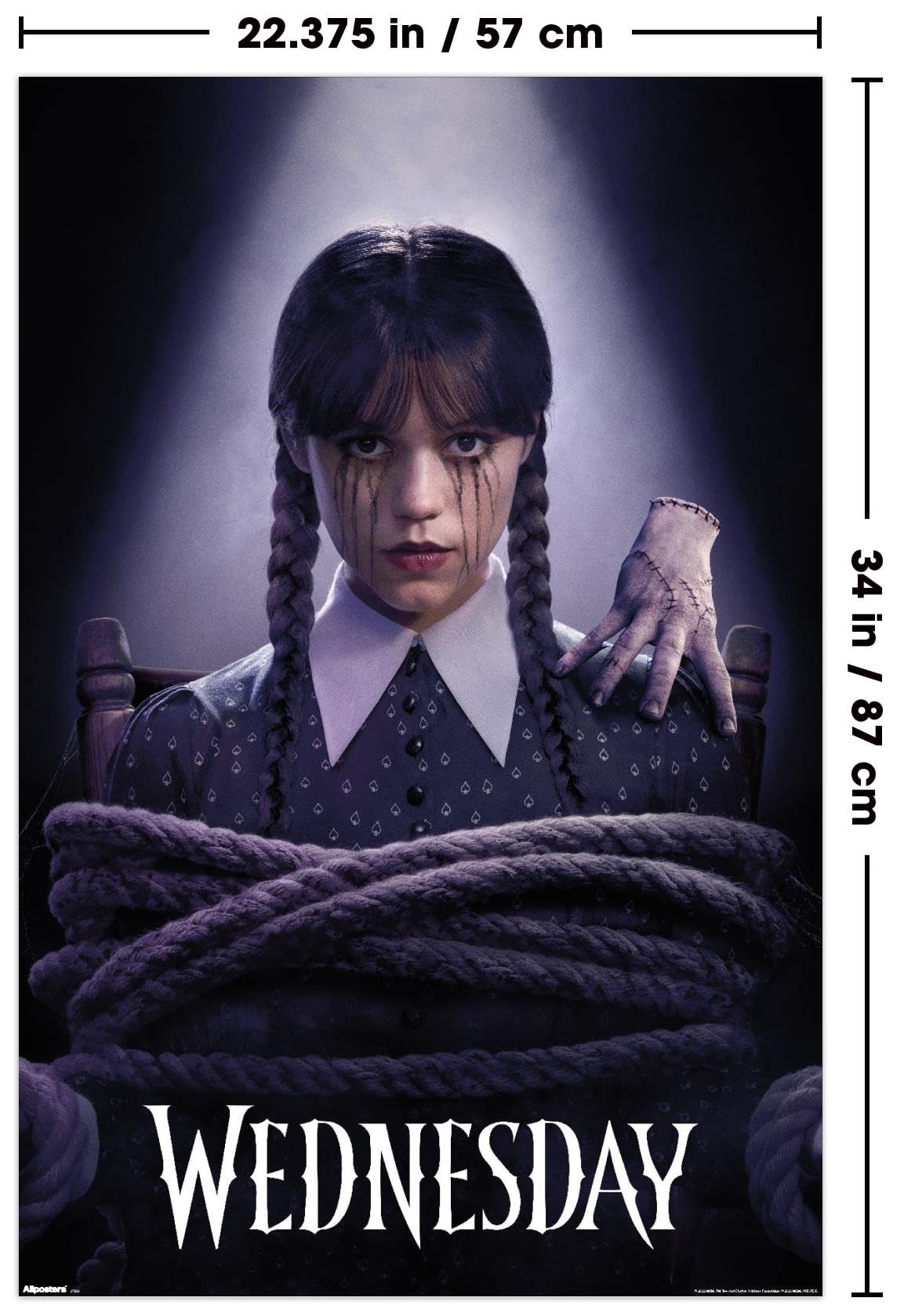 Amazon.com: Wednesday: Season 2 (2025) - Torture One Sheet Wall