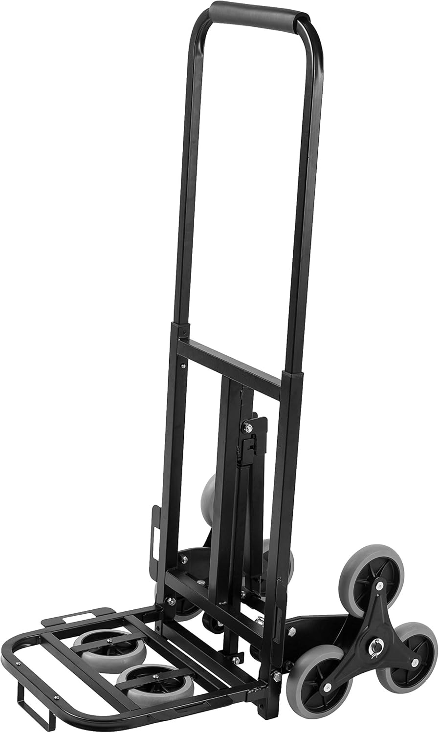 Flаѕh Sаlе BLTPress Stair Climbing Cart Portable Climbing Cart 330 LBS Three-wheel Chassis Portable Stair Climber Hand Truck Heavy Duty with 6 Wheels