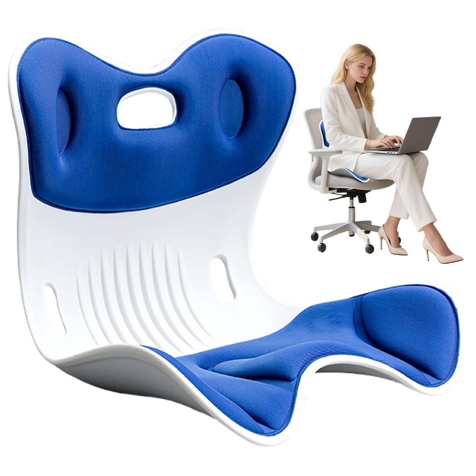 Ergonomiczne Podparcie Pleców Na Krzesło Oddychająca, zdejmowana poduszka | Ergonomiczne Podparcie Pleców Do Krzesła Oddychająca Do Użytku Domowego Pracy Podróży Samochodu Kemping