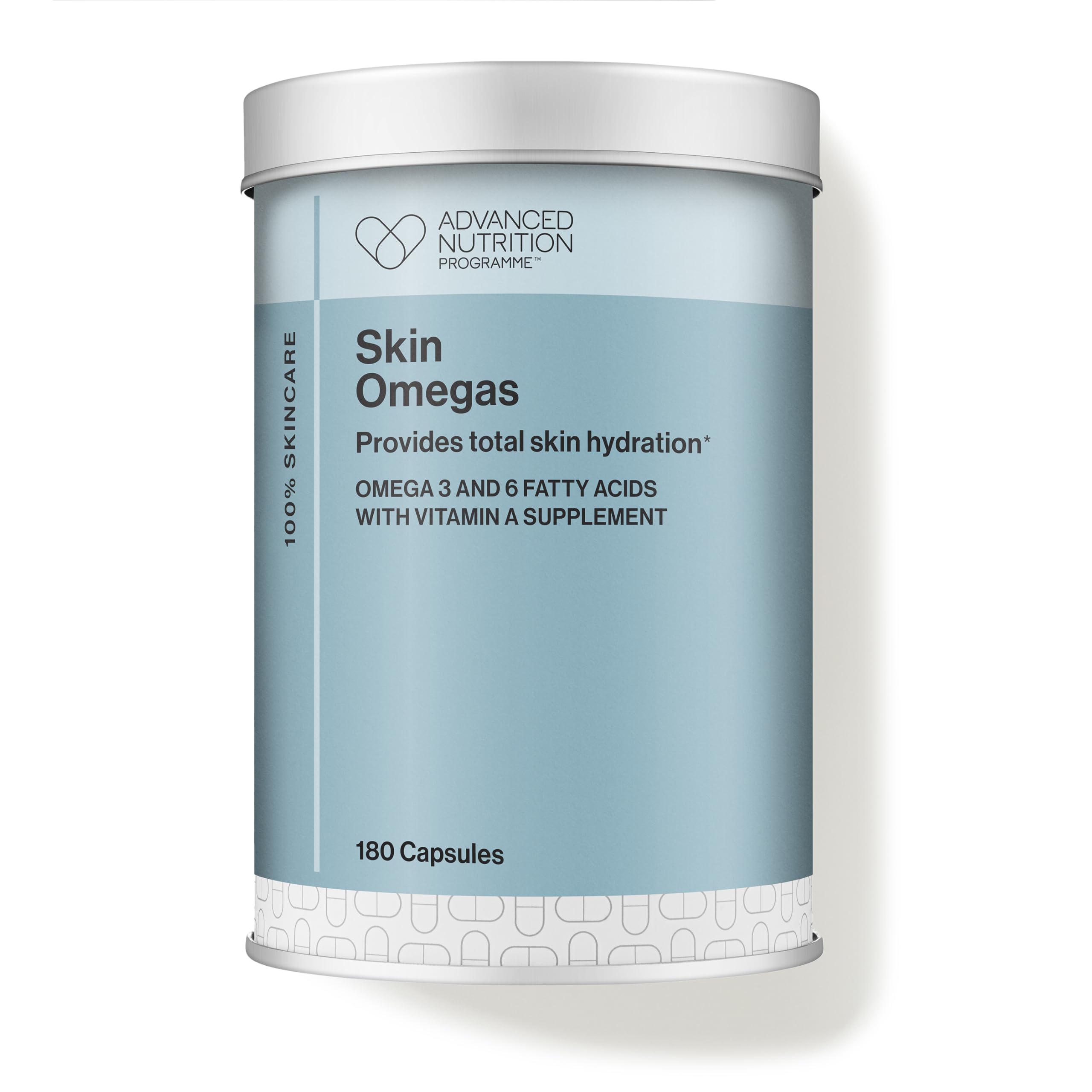 Advanced Nutrition Programme Skin Omegas Supplement distributed by jane iredale, 90-day supply