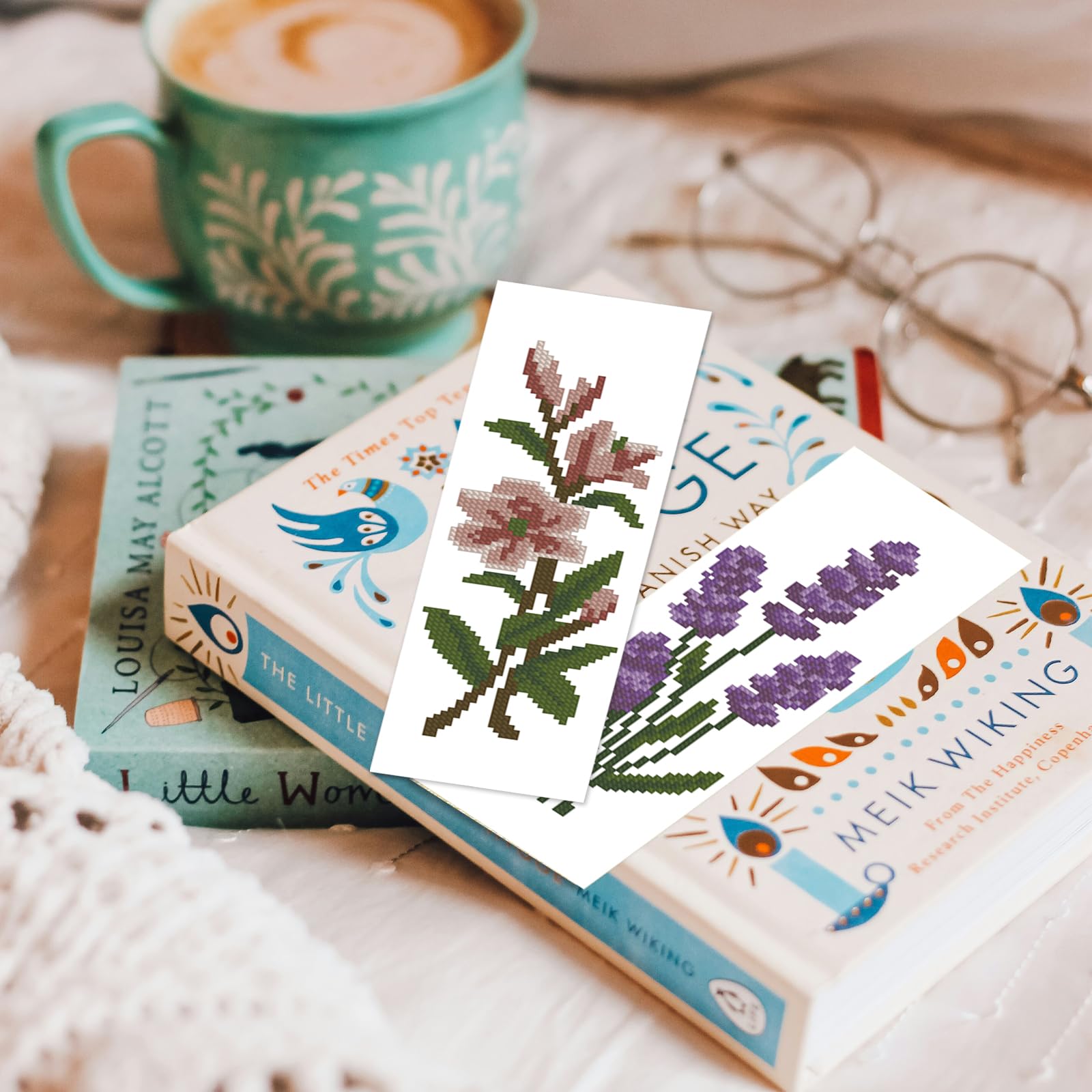 Cross Stitch Bookmark Kits - Beginner Friendly -6 Cross Stitch Bookmark Kits - Beginner Friendly -6