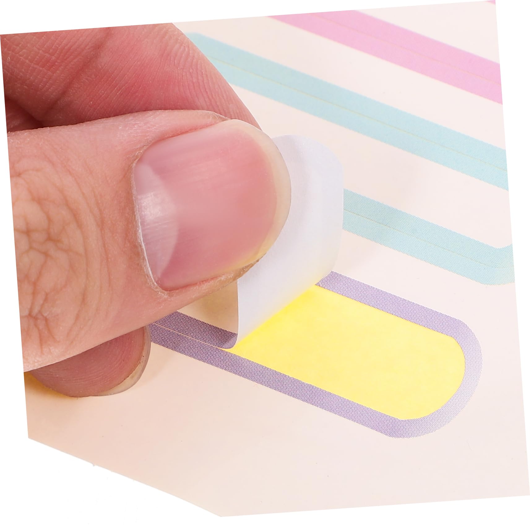 Spiral Klemmbrett mit Farbigen Trennblättern und Notizblock Pvc und Eisenkonstruktion Leichtes Umblättern für Büroarbeit und Studium