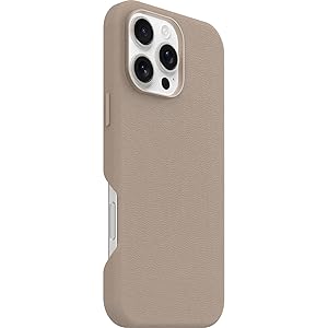 OtterBox iPhone 16 Pro Max Symmetry Series Cactus Leather for MagSafe - Cottonwood Glen Brown