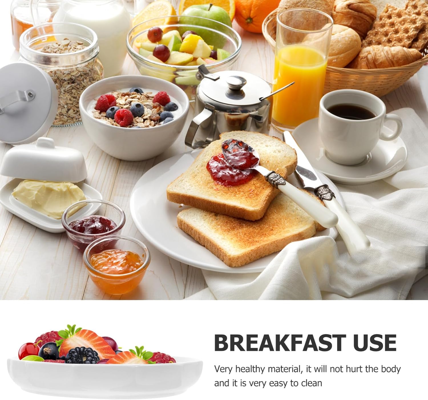 Ceramic Serving Plate Minimalist Soup Dish Leaf Pattern Elegant Kitchen Porcelain Dinnerware for Restaurants and Home Dining