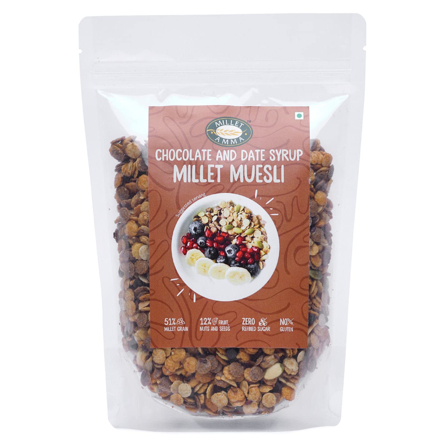 See full amazon price history chart for Millet Amma Chocolate Muesli 300 Gms Pack | Coated with Chocolate and Date Syrup | Gluten free, Best Choice for Organic Millet Snacks & Breakfast Cereal | Rich in Fiber Millet Amma Chocolate Muesli 300 Gms Pack | Coated with Chocolate and Date Syrup | Gluten free, Best Choice for Organic Millet Snacks & Breakfast Cereal | Rich in Fiber (B0B4GKJSXN) Amazon Price History, Amazon Price Tracker