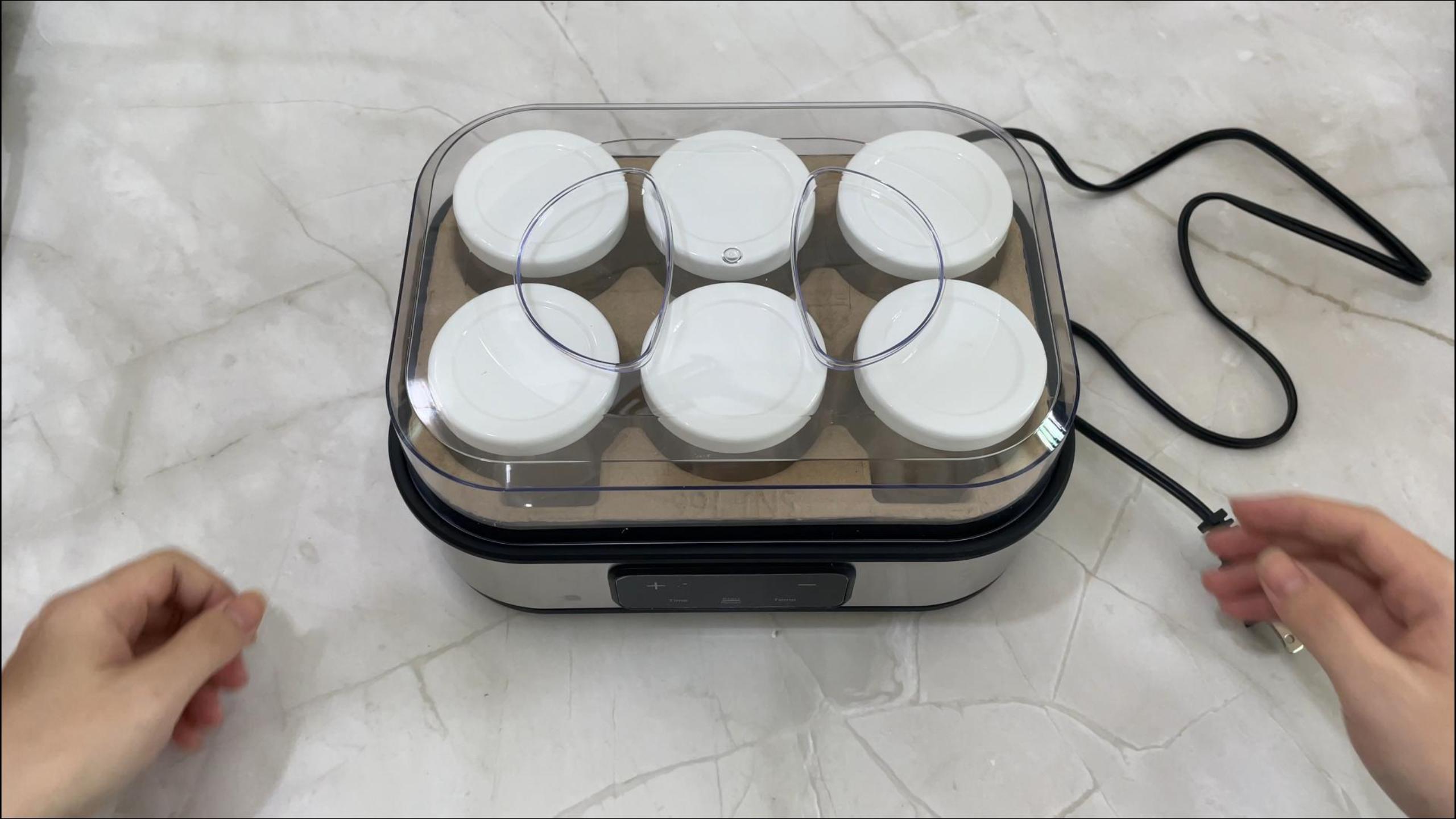 Amazon.com: Yogurt Maker with Adjustable Temperature & 48H Timer
