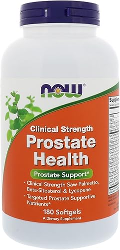 Now Foods, salud clínica de la próstata, 180 cápsulas blandas