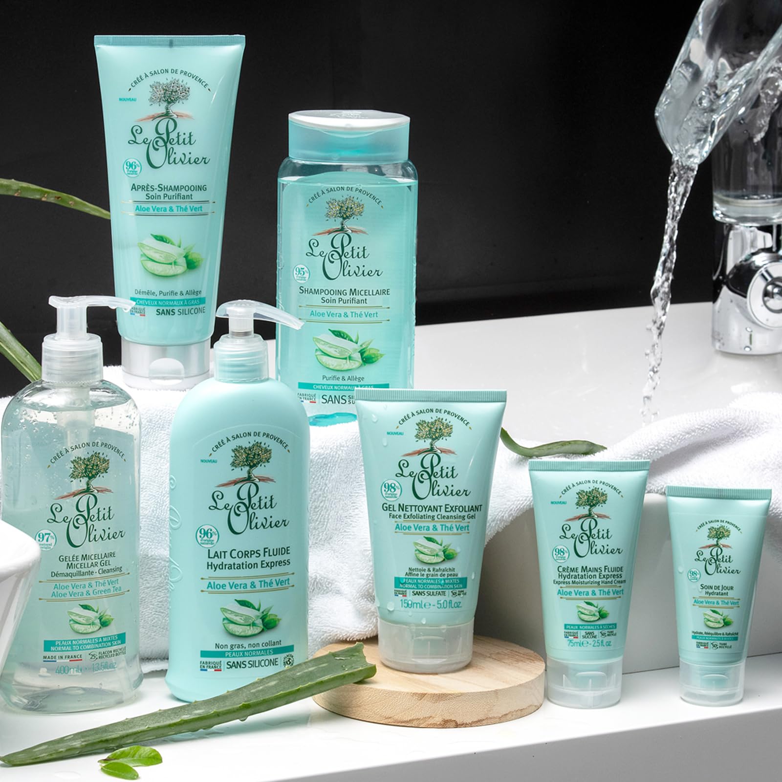 Amazon.com : Le Petit Olivier Express Moisturizing Hand Cream - Aloe Vera  And Green Tea - Express Moisturizing - No Greasy Or Sticky Feeling - Skin  Is Soft And Silky - For