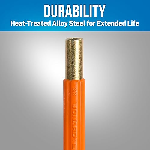 Miniatura 5 de Jonard Tools M-216CRX llave redonda resistente a los impactos con enchufes hexagonales de 716 pulgadas y 38 pulgadas