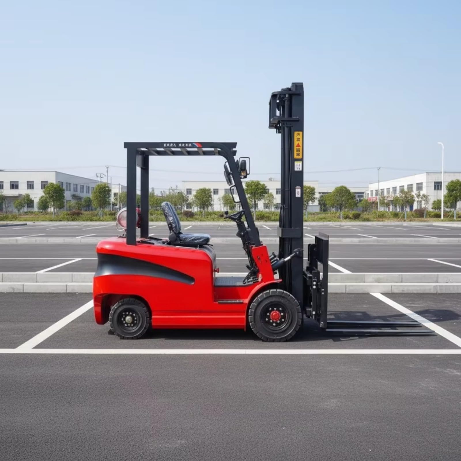 Carrello elevatore elettrico per movimentazione dei materiali - Capacità di sollevamento da 1 a 3 tonnellate per magazzino e uso industriale