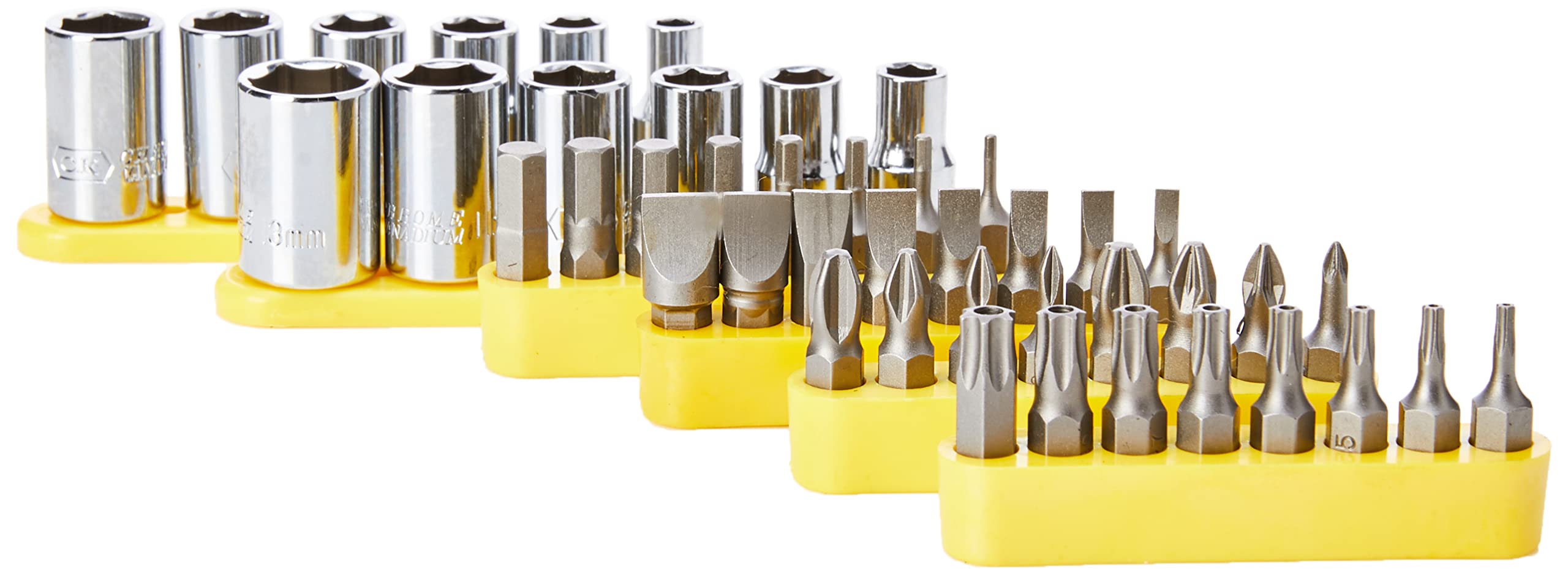 C.K T4826D Coffret 46 pièces avec tournevis à cliquet