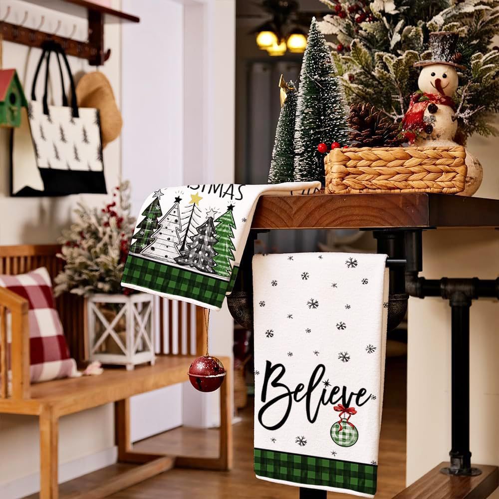A Christmas Story Küchentücher – 2er Pack, 60 X 40 Cm, Lustige Weihnachts-Deko