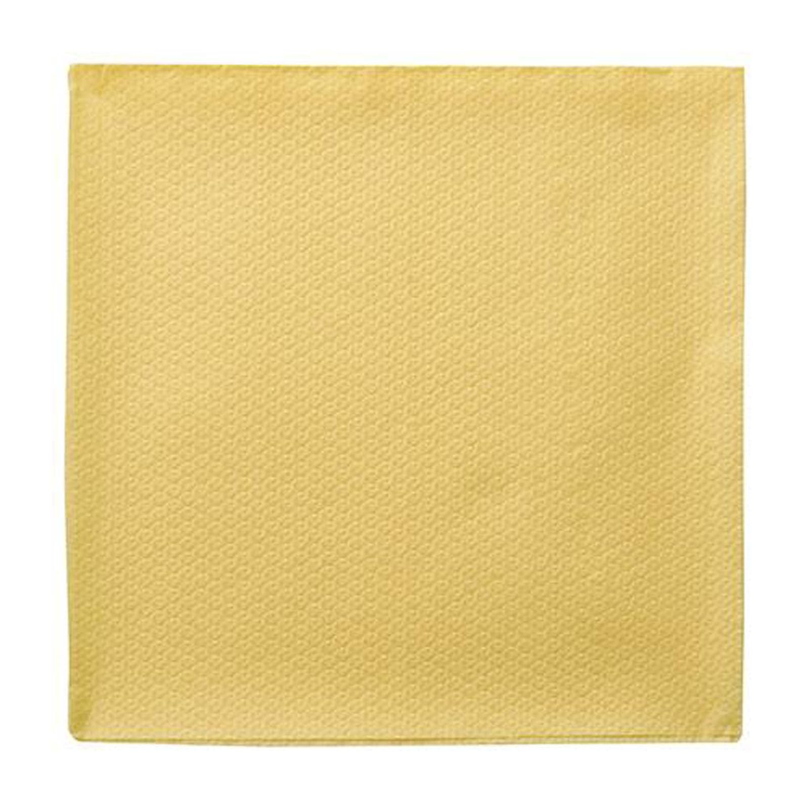 Papstar 1 caja de cartón=12 x 100 de servilletas de papel, 1-capa 1/4-pliegue de 33 cm x 33 cm de colour amarillo y 12303