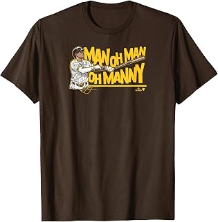 Officially Licensed Manny Machado - Man Oh Man Oh Manny T-Shirt