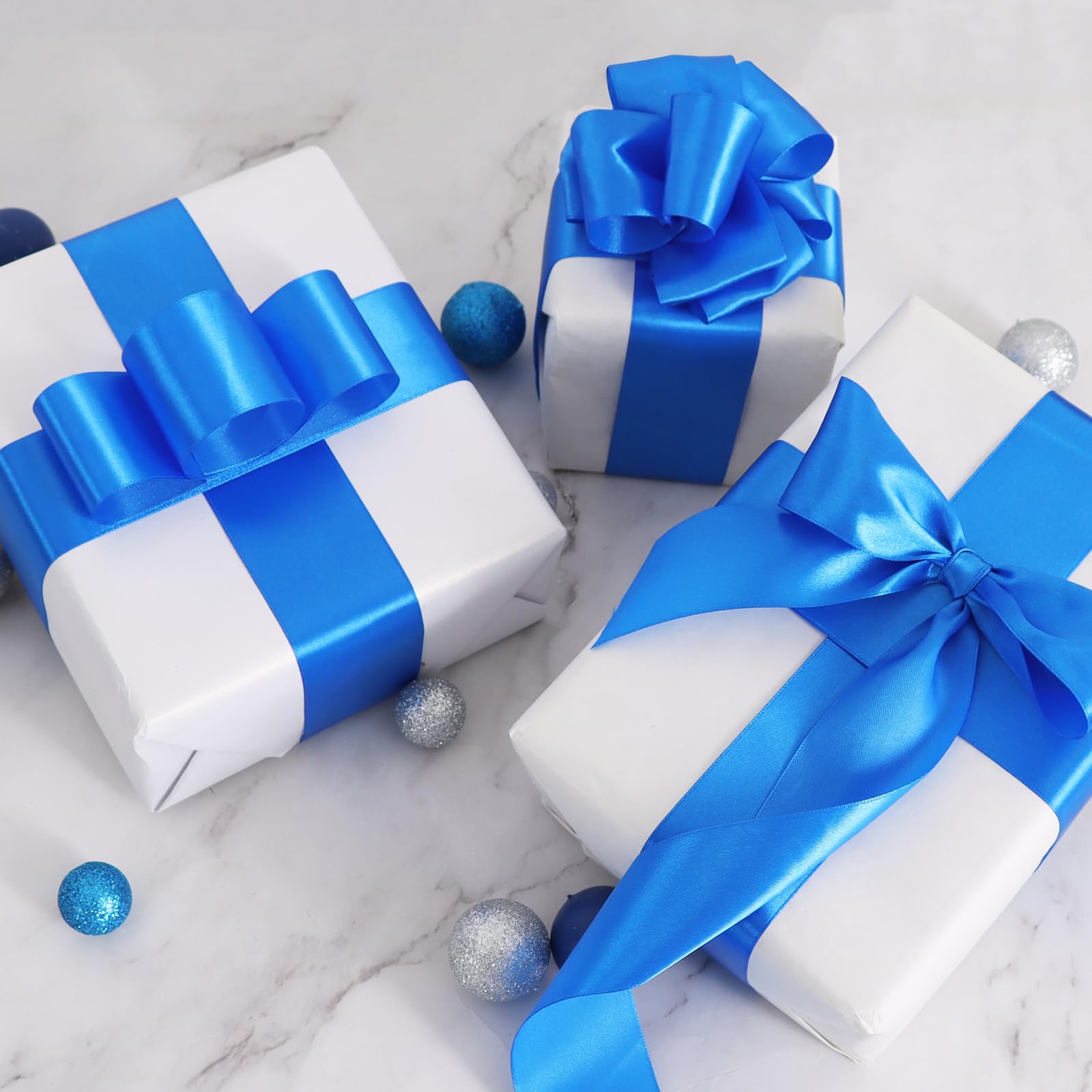 Ruban De Satin 7 Couleurs De 40 Mm - Ruban Double Face Pour