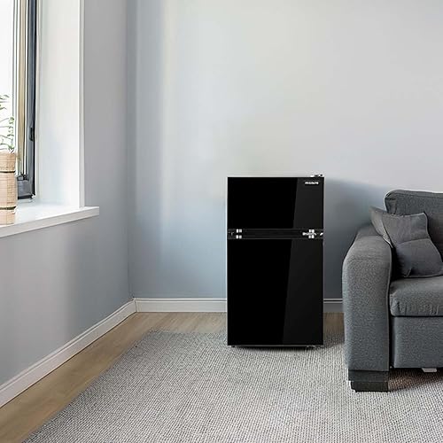 Miniatura 6 de Frigidaire, Refrigerador de 3 pies cúbicos, vidrio de dos puertas, negro