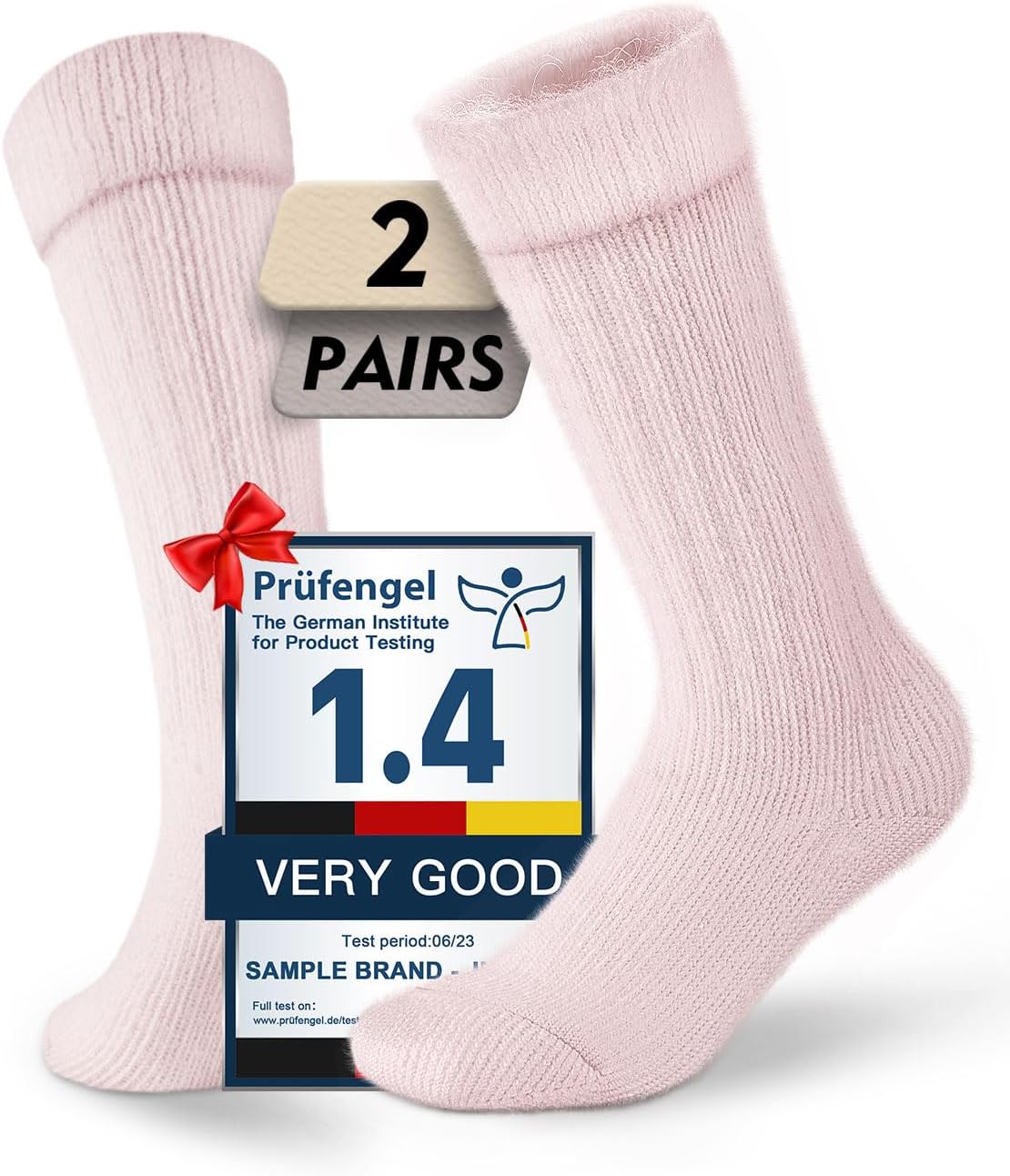 Alpaca Wool Thermal Winter Boot Socks Heavyweight Thick Warm Padded Moisture-Wicking Insulated Cold Weather