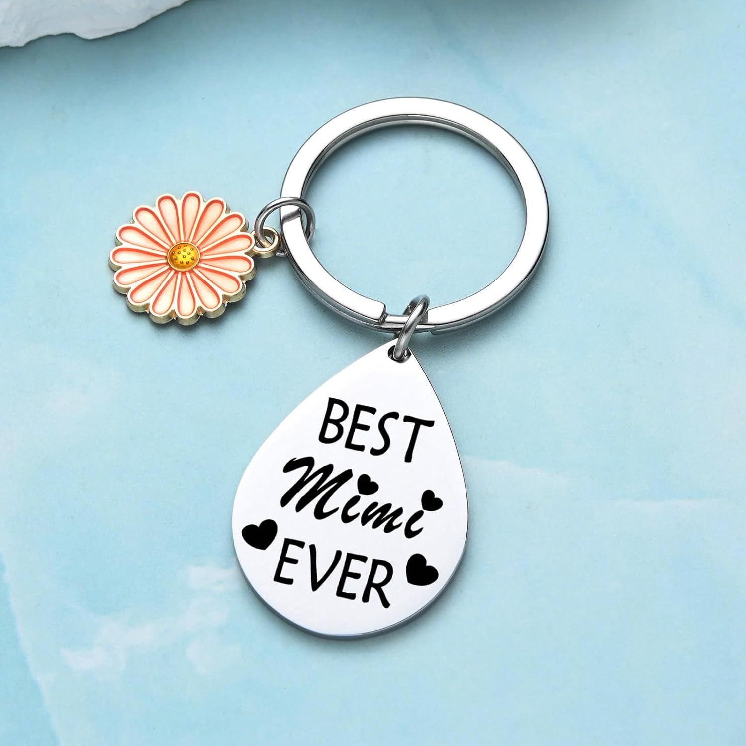 Mimi Gifts Best Mimi Ever Keychain Birthday Mothers Day Gift For Grandma Keychain Nana Jewelry - Image 5