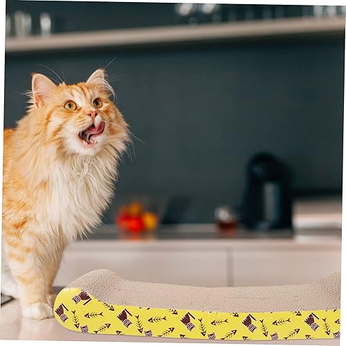 Miniatura 6 de Balacoo Almohadilla para arañazos para mascotas, fundas protectoras para mascotas, alfombra para interiores, alfombra de área corrugada, cartón