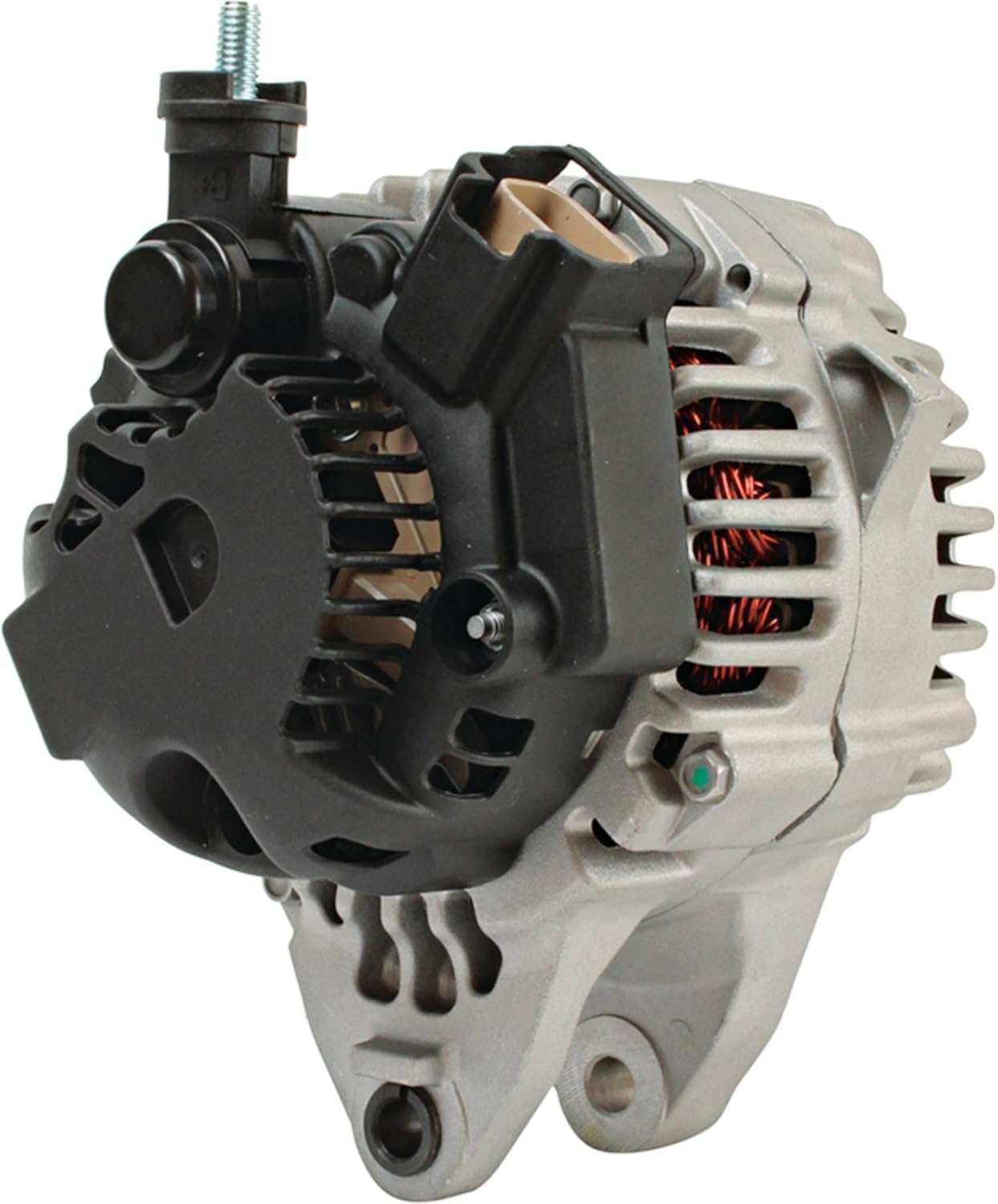 DB Electrical 400-40099 12V 120A Alternator Compatible With/Replacement For Hyundai Sonata 2005, Tiburon 2005-2008, Tucson 2005-2009, Santa Fe 2005-2006 334-2708, 400-40016, AVA0066, Clockwise
