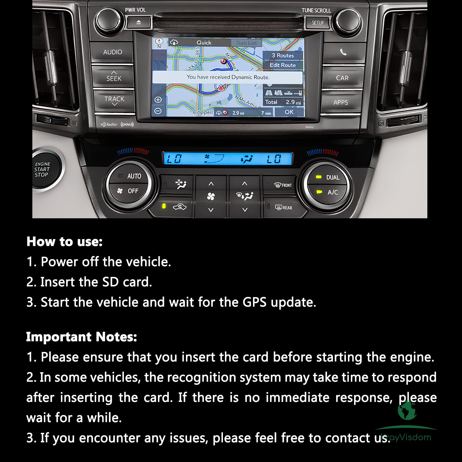 Amazon.com: 86271-0E077 Navigation SD Card | 2025 GPS Map Update