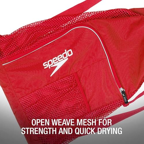 Vista 27 de Speedo Bolsa de equipo de malla para ventilador de lujo unisex para adultos Fórmula uno