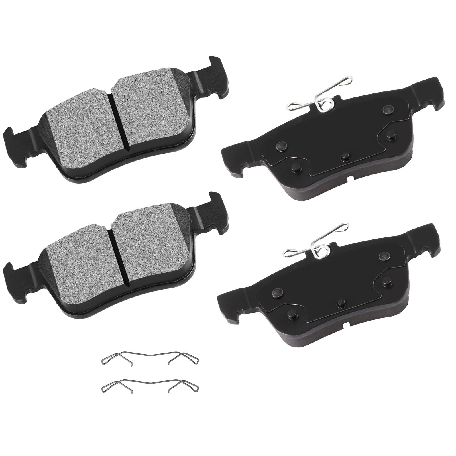 Amazon.com: cciyu D1665 Rear Ceramic Brake Pads Kits 4pcs fit For