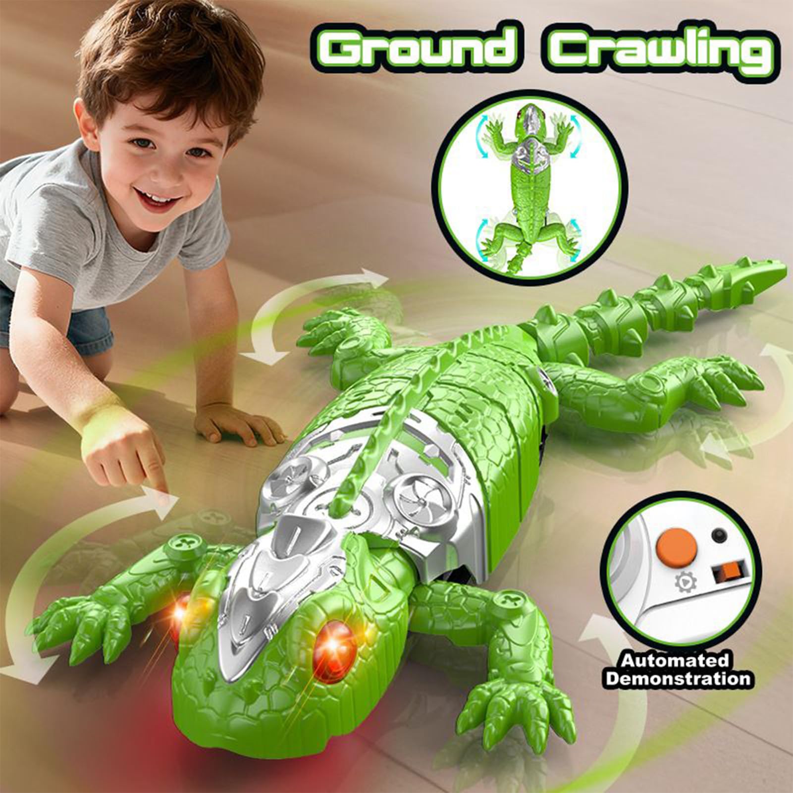 Amazon.co.jp: ウォールクローラー Gecko リモコン - 360 回転、充電式