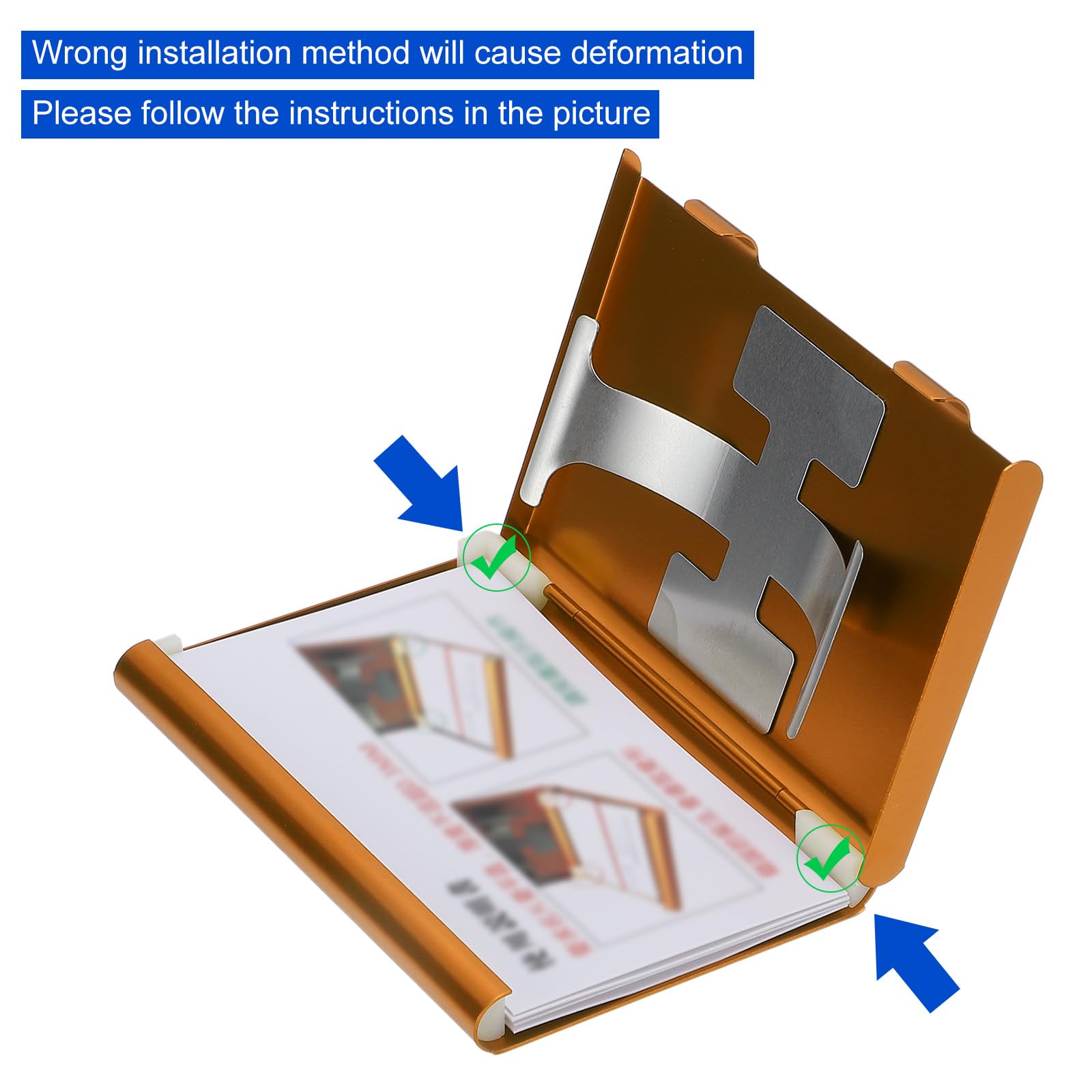 PATIKIL 2 Pcs Business Card Holder - Image 4