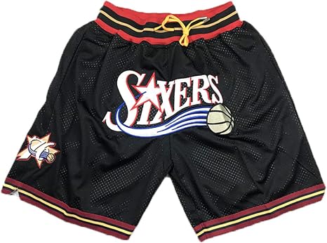 MEIBAO 76ers Men's Basketball Shorts 