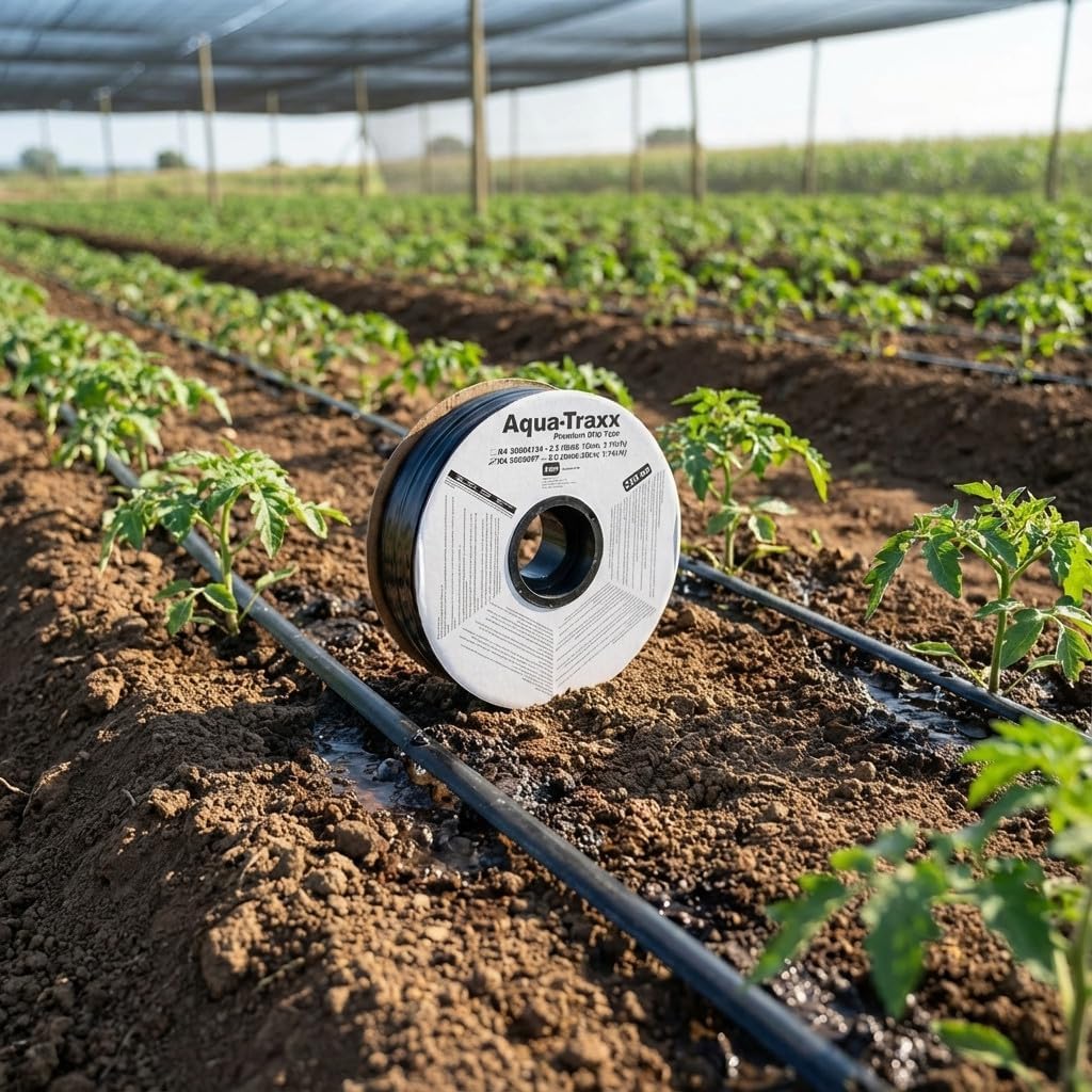 Suinga Pack da 100 Raccordi a T 16mm per Tubo di Irrigazione a Goccia | Raccordi a T per Sistemi di Irrigazione da Giardino e Agricoli, nero