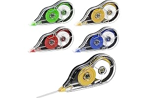 BESARME 4 Pcs White Out Correction Tape