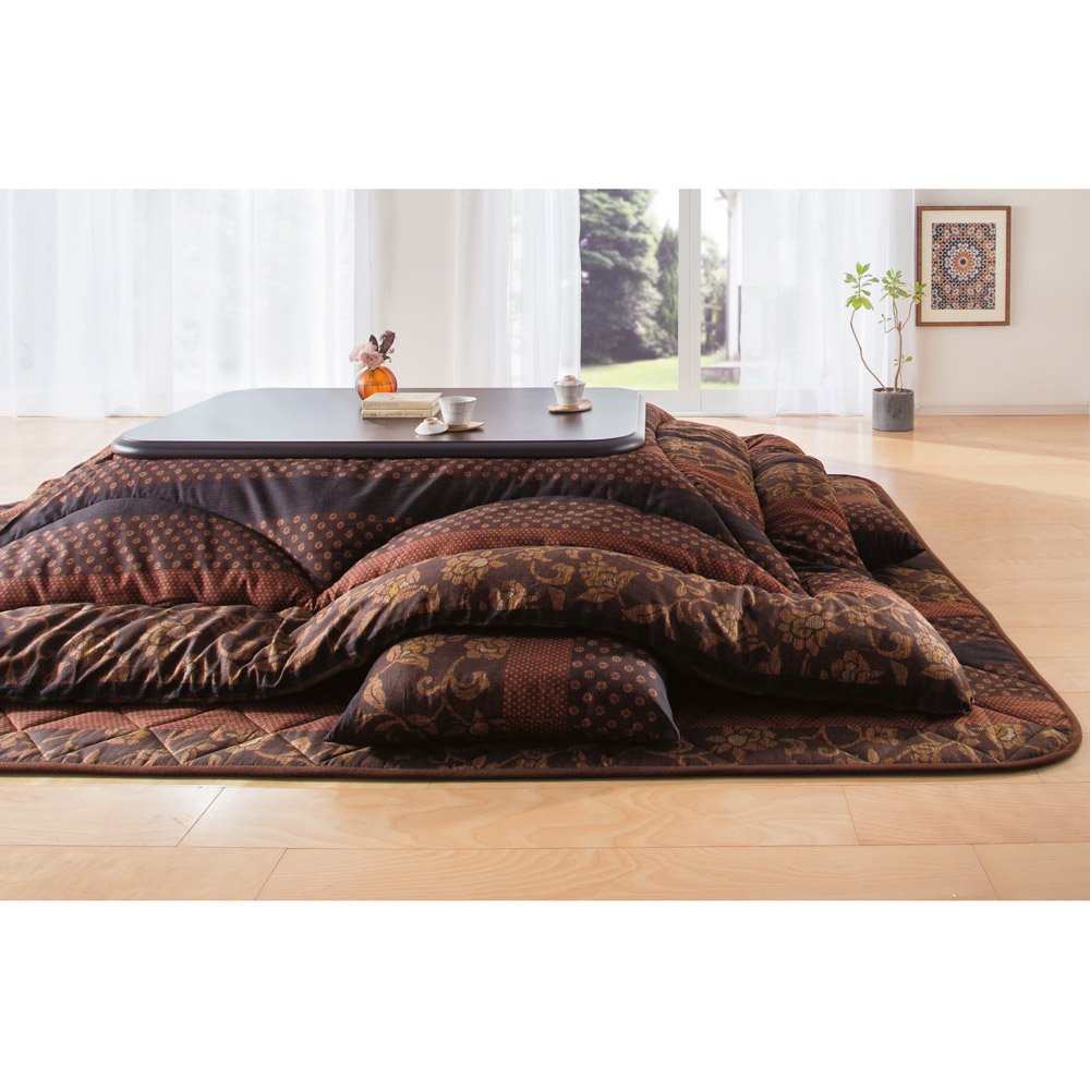 こたつ布団　日本製　万葉 245cm×205cm Amazon｜ディノス こたつ こたつ布団 【長方形】205×245cm 日本製