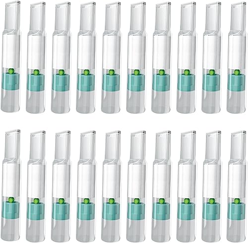 20 filtros de cigarrillos, filtro de menta trampa de alquitrán, puntas de filtro, filtros de protección de alquitrán con menta para fumadores y