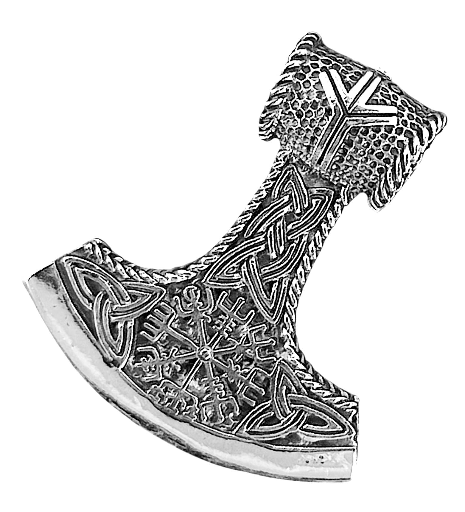 Kiss of Leather Anhänger Thorshammer aus 925 Sterling Silber Nr. 347