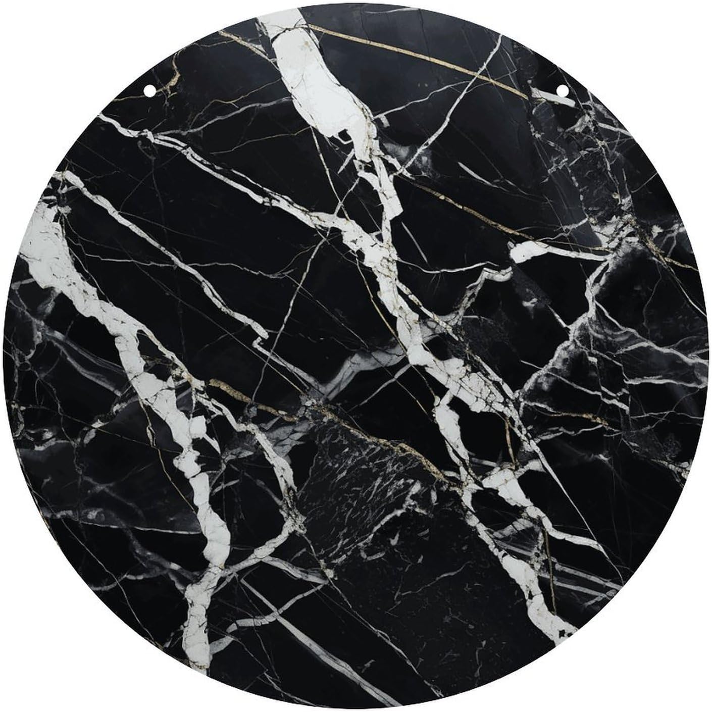 Round Acrylic Ornaments with Hole, Lightweight, Wall Art Ideal, 8in